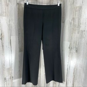 Talbots Classic Side Zip Black Petites‎ Bootcut Dress Work Pants 10P